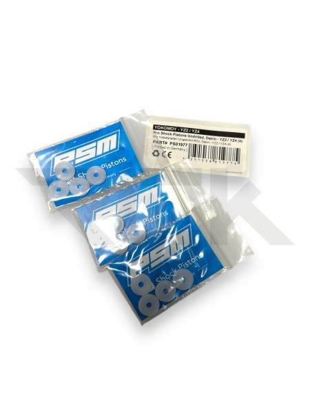 PSM - Yokomo YZ2/YZ4 - Pro Kolbenplatten Set - (3x4 Stück)