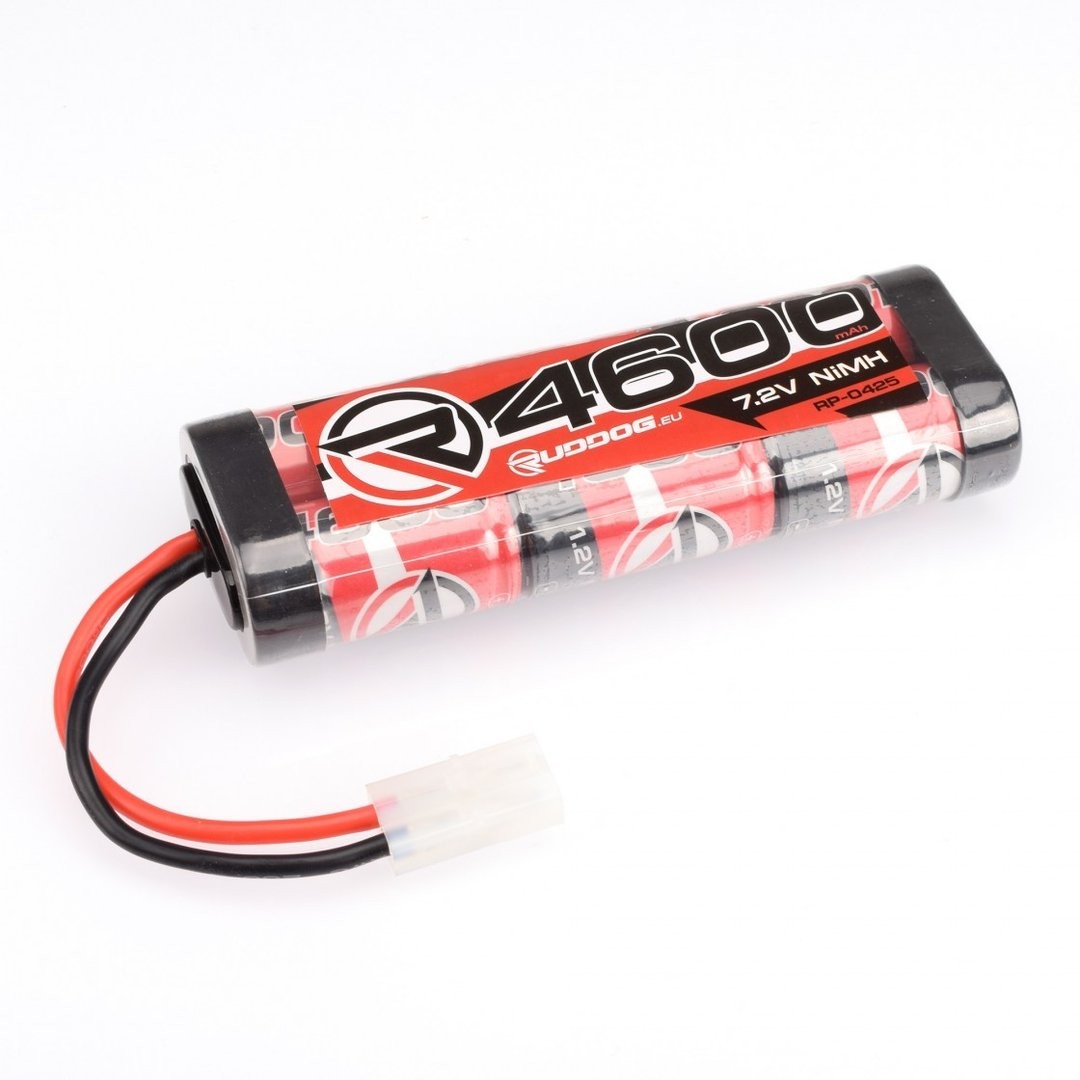 Ruddog Products 0425 - 7.2V NiMH Battery - 4600mAh - Tamiya Plug - Sub C Stick Pack