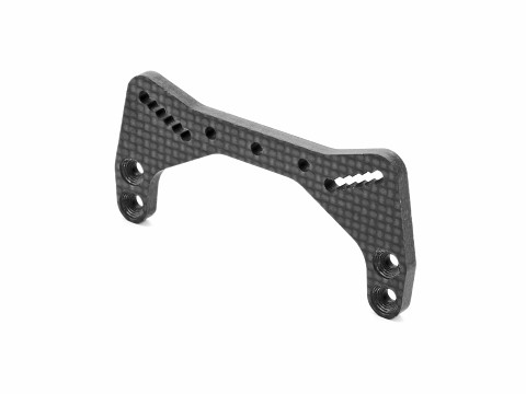 XRAY 322087 - XB2 2022 - Carbon Dämpferbrücke - Front - 3.5mm