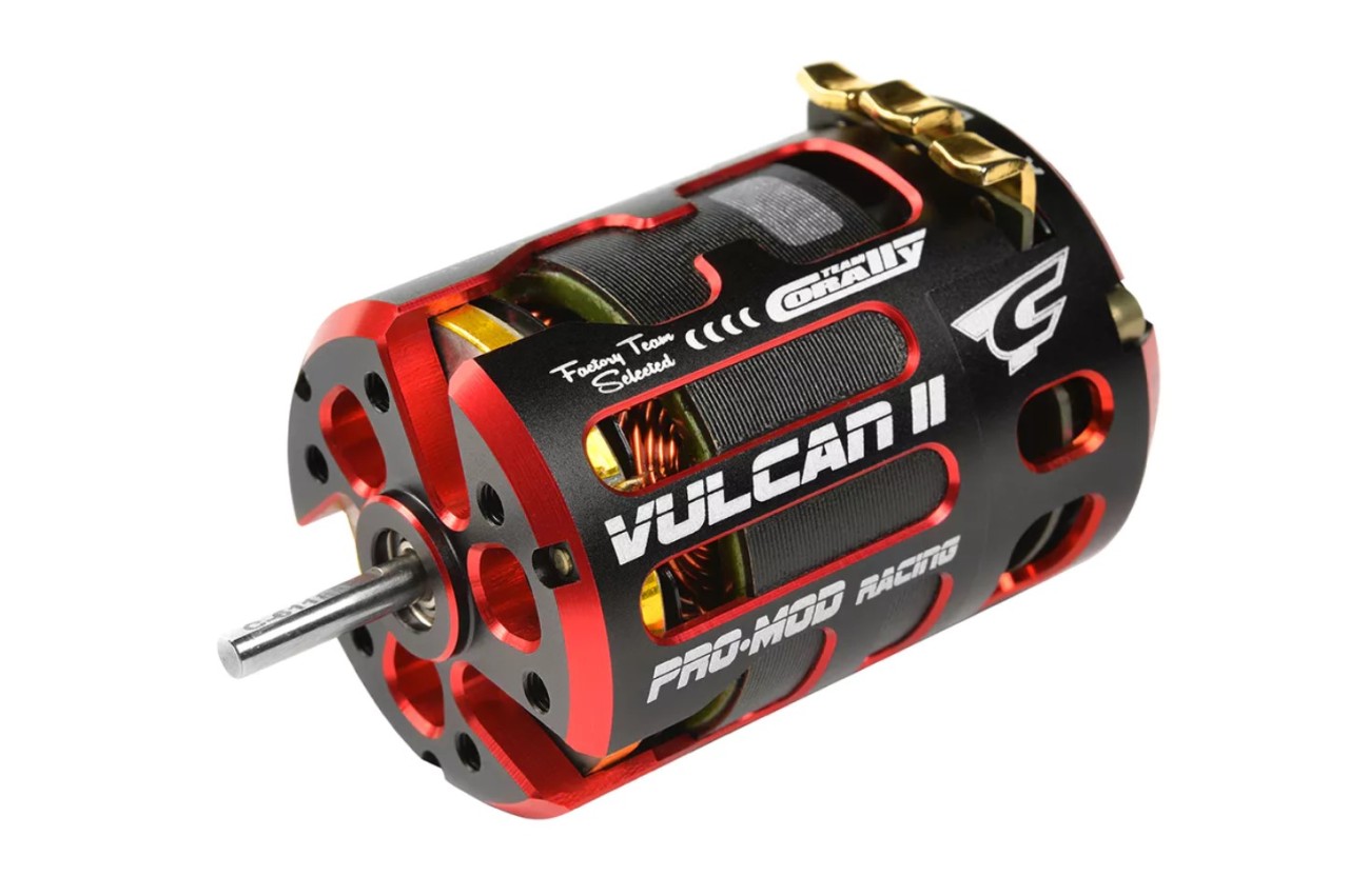 Corally 61154 - Vulcan II - 1/10 Competition Brushless Motor - Modified - 7.5T