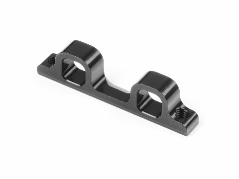 XRAY 343714 - RX8 2023 - Alu Rear Lower Suspension Holder - Front - RF - Black - Swiss 7075 T6