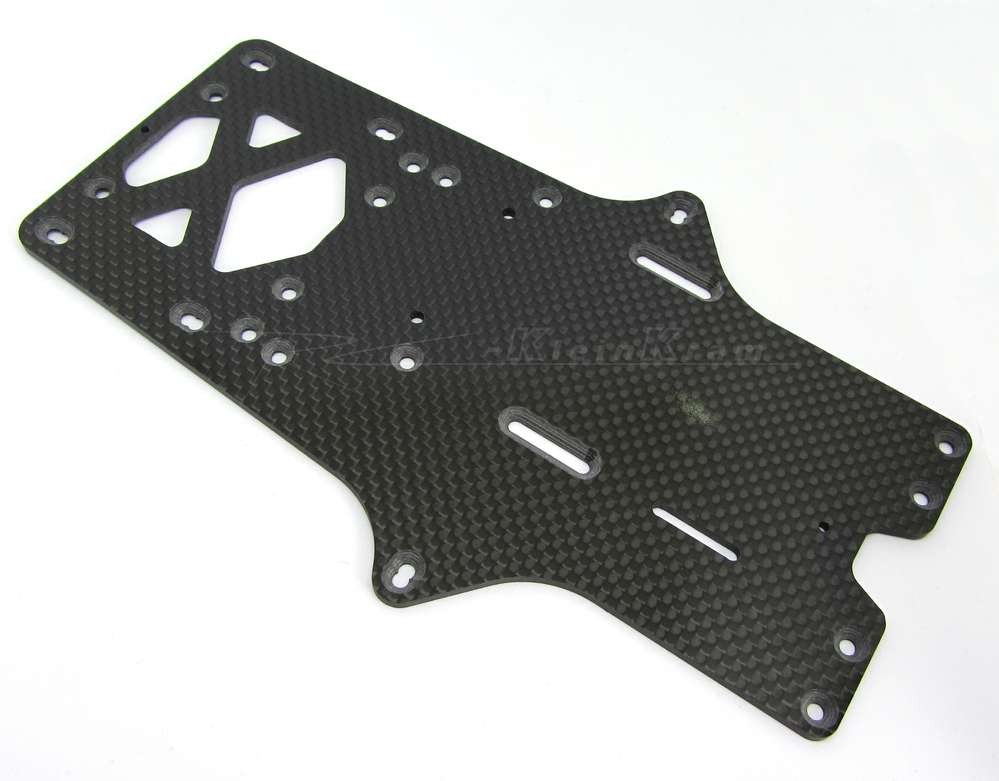 XRAY 371111 - X12 2019 - Carbon Chassis Platte - 2.5mm