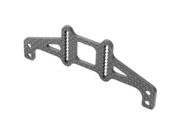 XRAY 373053 - X1 2024 - Graphite Rear Wing Mount - 2.5mm