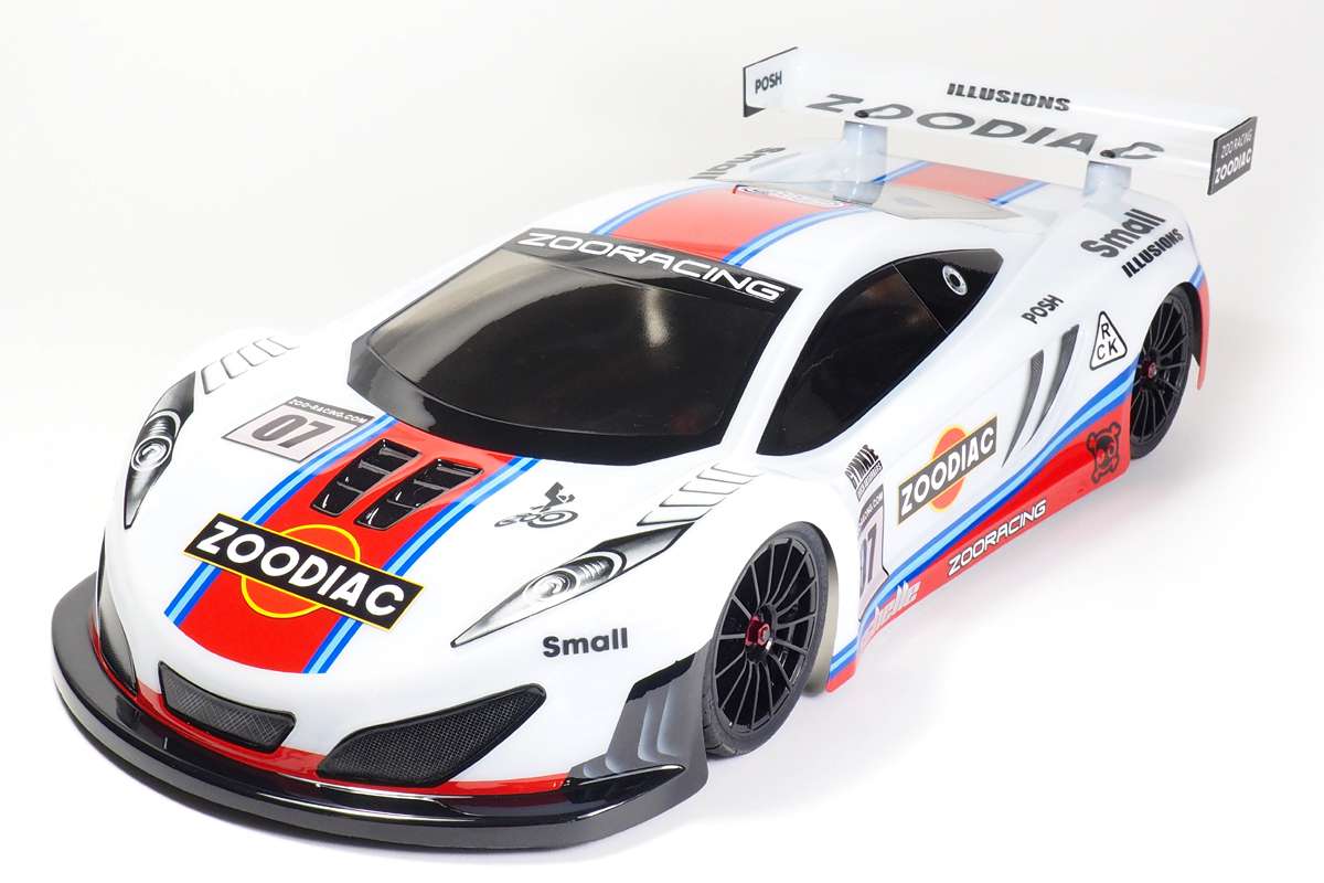 ZooRacing ZR-0007-07 - ZooDiac - 1:10 190mm GT Karosserie - 0.7mm REGULAR |  RC-KleinKram Stefan Klein