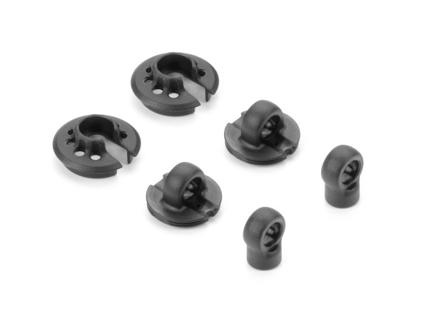 XRAY 308337 - X4 2025 - XLP2 Composite Shock Parts - 2-Holes Cap