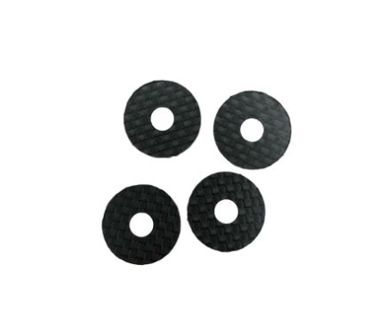 SuperRad SR-202 - Carbon Body Hole Protectors - 6mm (4 pcs)