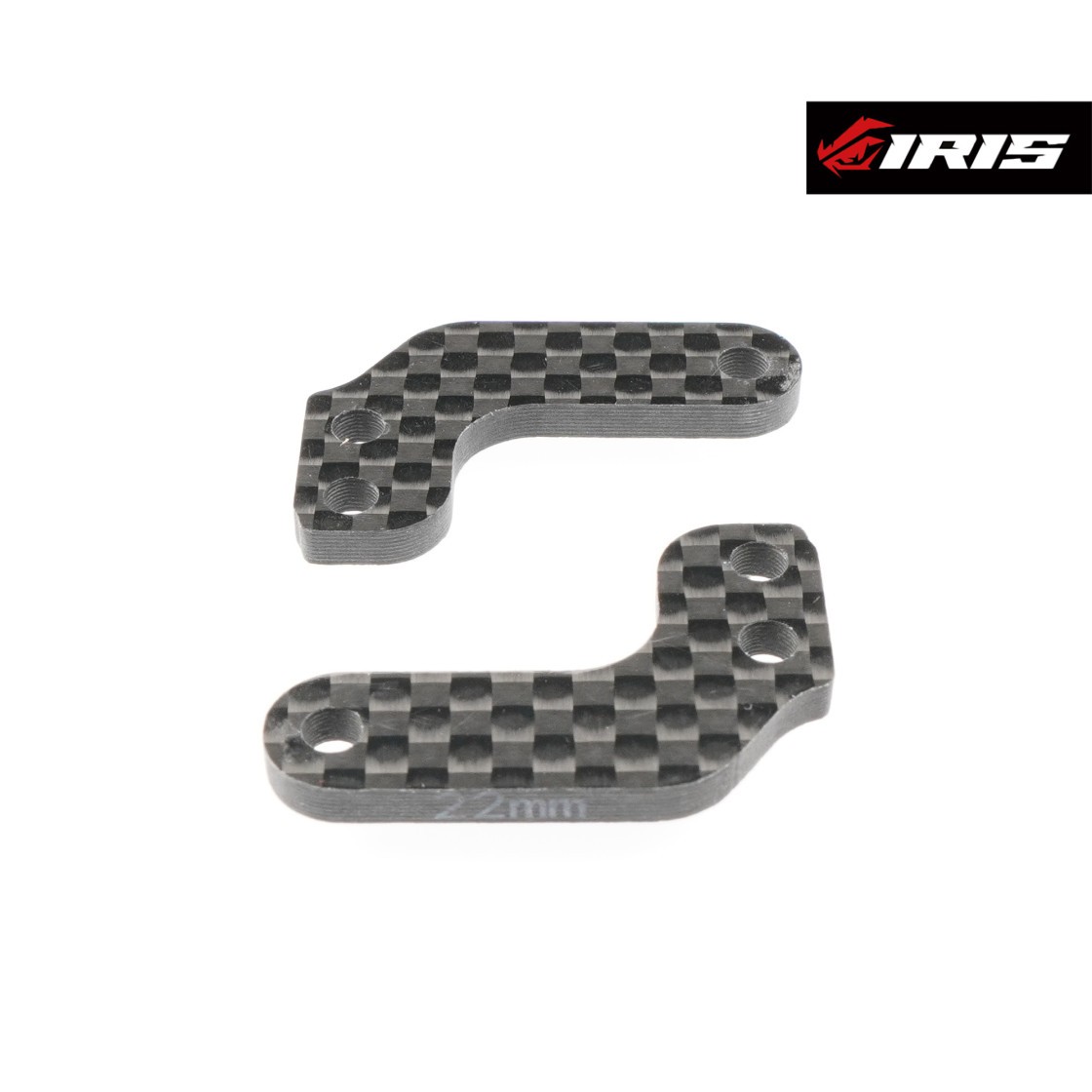 Iris 40011 - Iris ONE.1 - Rear Steering Arm Carbon Fiber - 22mm (2 pcs)