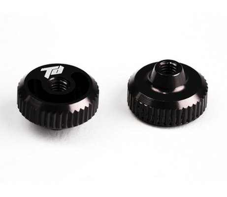 Durango TD320206 - Aluminium Thumb Nut (2pcs) (black)