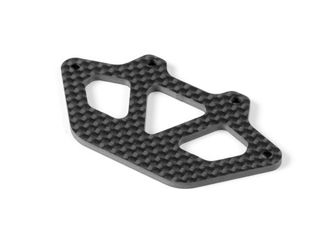 XRAY 371213 - X12 2025 - Carbon Rammer Halter unten für einteiliges Chassis - 2.5mm