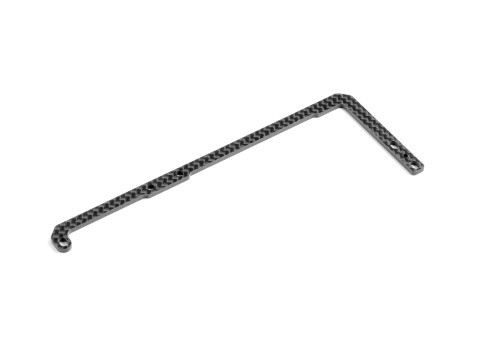 XRAY 306174 - X4F 2025 - Carbon Akku Platten Halter - One-Piece