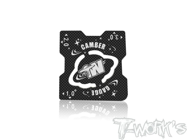 T-Work's TT-131-A - Carbon Sturzlehre - 1:8 / 1:10 Buggy - 1-3 Grad