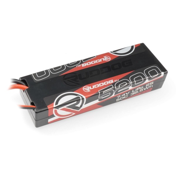 Ruddog Products 0770 - LiPo Stick Pack - 5200mAh - 50C 7.4V - T-Stecker