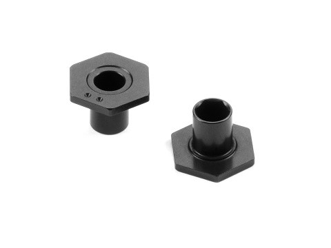 XRAY 305354 - X4 2023 - Alu Sechskantmitnehmer - Feder Clip Version - -0.5mm (2 Stück)