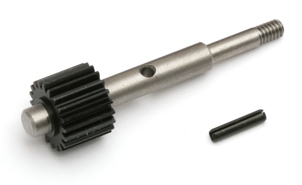 Team Associated 6571 - RC10 Classic - Drive Gear / Shaft and Roll Pin