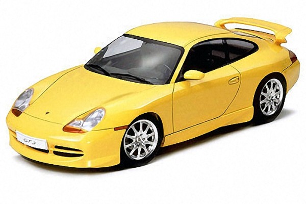 Tamiya 24229 - Porsche 911 GT3 996 - Straßenversion 1999 - 1:24 Standmodell - Plastik Baukasten