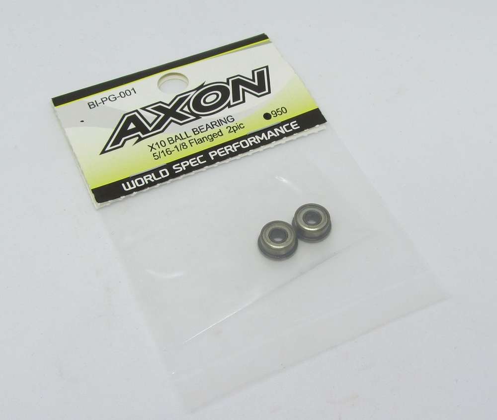 AXON BI-PG-001 - X10 - Ball Bearing - 5/16 x 1/8 - flanged (2 pcs)