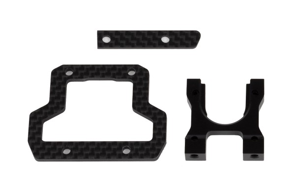 Team Associated 92378 - B74.2 - Center Bulkhead and Brace Set for decoupled slipper