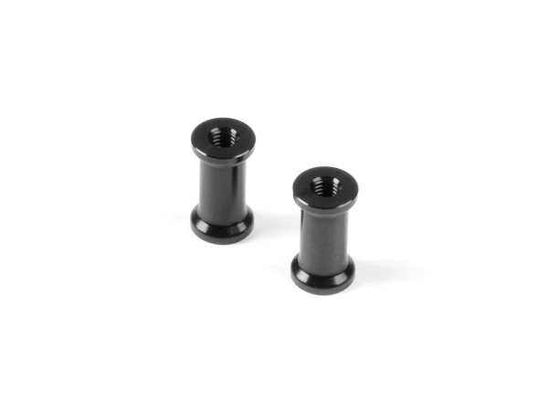 XRAY 346313 - X8 - Alu Mount 12mm - Black - Swiss 7075 T6 (2 pcs)