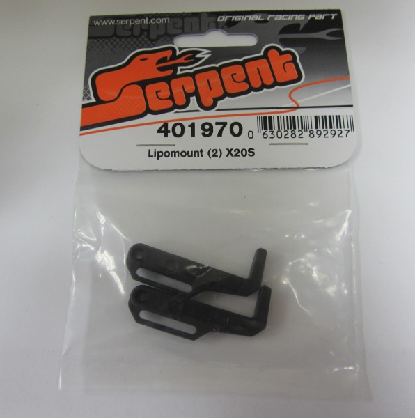 Serpent 401970 - X20 Mini - LiPo Mount (2 pieces)