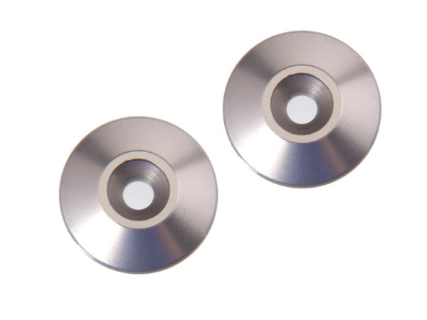 Mugen E2430 - MBX-8R - Aluminium Flügel Buttons (2 Stück)