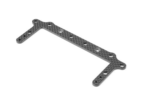 XRAY 376113 - X1 2025 - Carbon Rear Brace for 1-piece Chassis