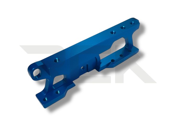 Tamiya 3451523 - TRF 421 - Alu Motor Mount - BLUE