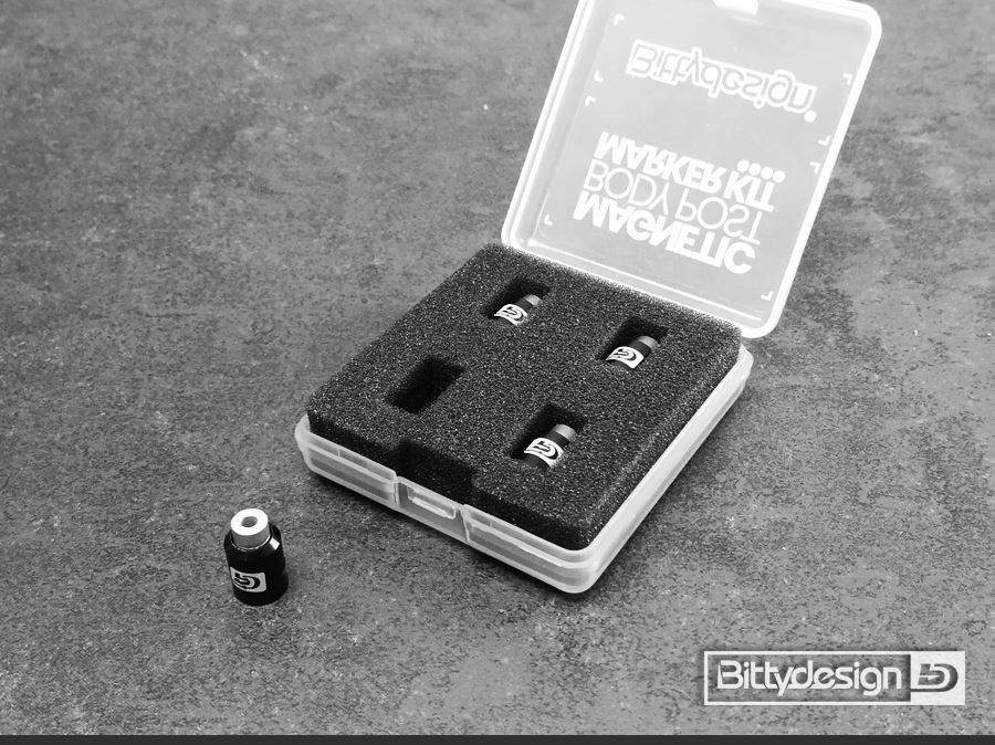 Bittydesign BDBPMK10-B - Body Post Marker Kit - black (4 pieces)