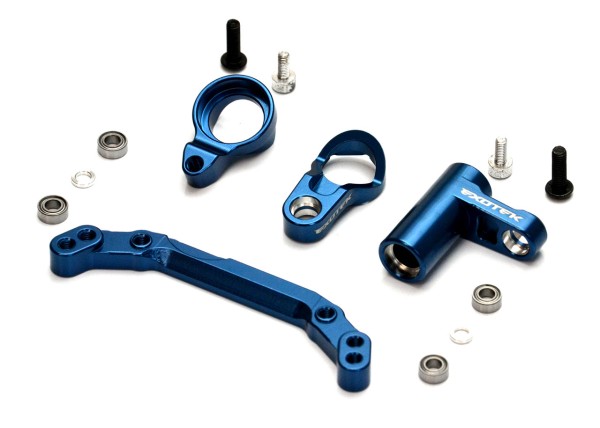 Exotek 2266 - Asso MT10/Pro4 SC10 - HD Steering Set - 7075 alloy