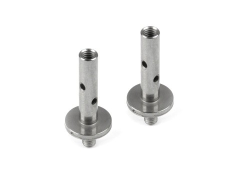 XRAY 372262 - X12 2025 - Kingpin 4mm with Holes - 1.5° - 1 Dot - Nickel coated (2 pcs)