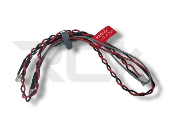 Tamiya 54009 - LED Licht - 3mm - für TLU-01 - ROT (1 Paar)