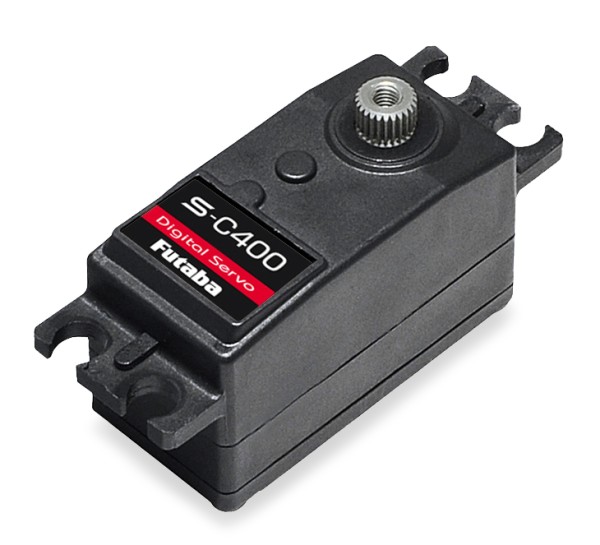 Futaba S-C400- Low-Profile Coreless Servo - 0.08sec / 8.0kg