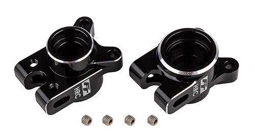 Team Associated 92474 - B7 - Factory Team Rear Hub Set - HRC - black (1 pair)