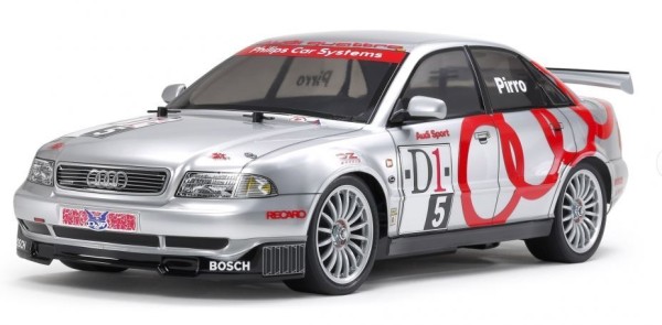 Tamiya - Audi A4 Quattro - Tourenwagen Karosserie Set - 190mm (Basis 47414)