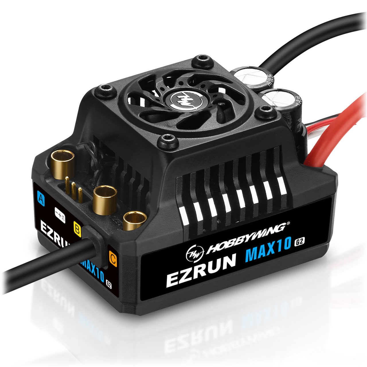 Hobbywing 30102604 - EzRun - MAX10 G2 80 Amp Brushless Regler - 2-3S