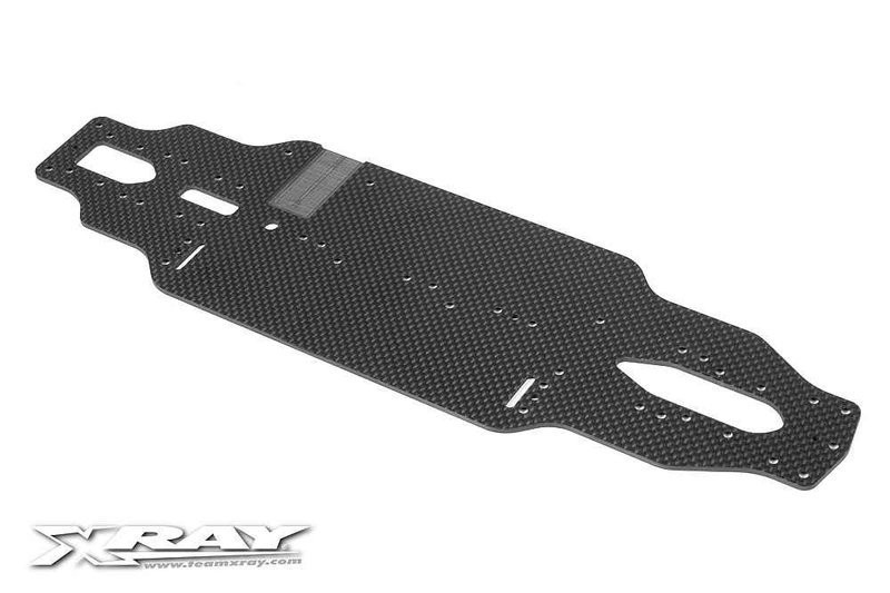 XRAY 301134 - T4 Carbon Chassis Platte 2.2mm