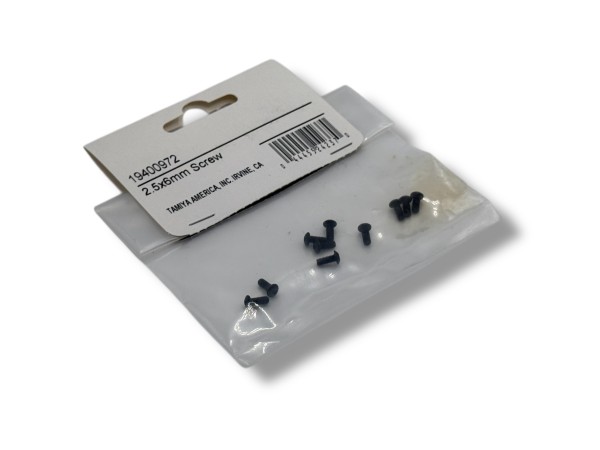 Tamiya 9400972 - TRF 421 - Button Head Screw - M2.5x6mm (10 pcs)