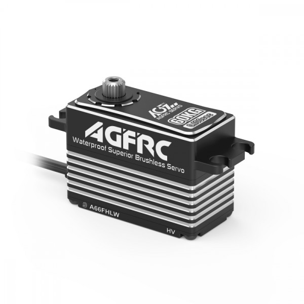 AGF-RC - A66FHLW - Low-Profile Digitalservo - 0.100sec - 60kg