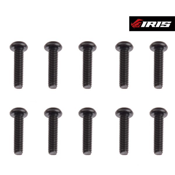 Iris 82010 - Screws - Button HeadS crew - M2.5x10mm (10 pcs)