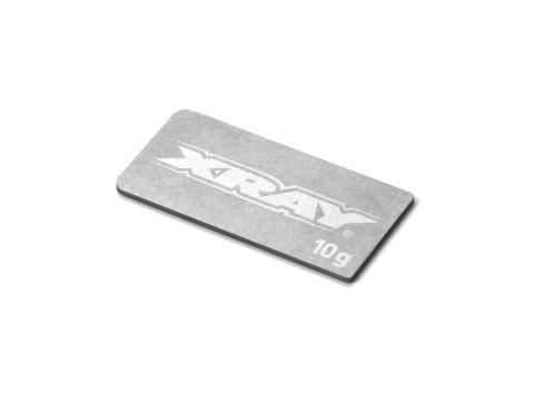 XRAY 306552 - X4 - Wolfram Chassis Weight - 10g (1 pc)