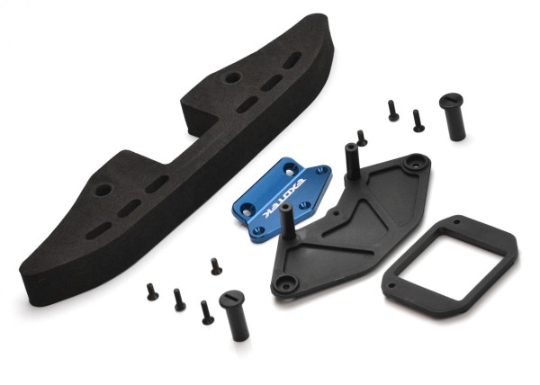 Exotek 2222 - Traxxas Drag Slash - Front Bumper Set with GNSS Slot - V3