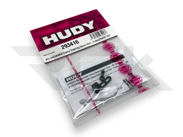 HUDY 293416 - Alu Adjustable Servo Horn - 25T (Futaba / MKS / SRT / SAVÖX)