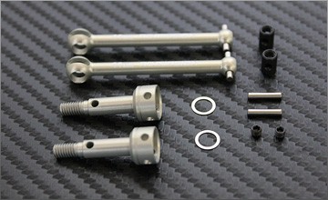 RC-Mission MI-HCRDS-BD9 - HC Rear Drive Shaft Set - for Yokomo BD9 (2 pcs)