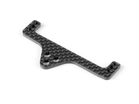 XRAY 373558 - X12 2025 - Carbon Pod Platte Heck - oben - für einteiliges Chassis - 2.5mm