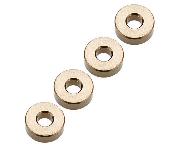 Durango TD709046 - ALUMINIUM SPACER 8x3x2.8mm (4pcs)(OLIVE)