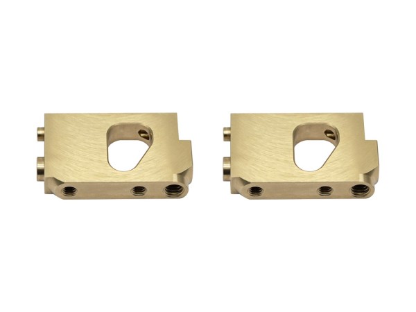 Serpent 903878 - Viper 990 EVO - Radioplate Bracket Brass 38g (2 pcs)