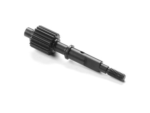 XRAY 324116 - XB2 2024 - Alu 2-Pad Top Shaft 20 Zähne - LCG - Ultra-Lightweight - Kurz