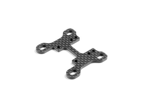 XRAY 301552 - X4F 2025 - Obere Klammer - Heck - Carbon