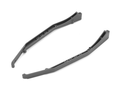 XRAY 321255-G - XB2 2025 - Composite Elevated Side Braces L+R - Long - Graphite (1 pair)