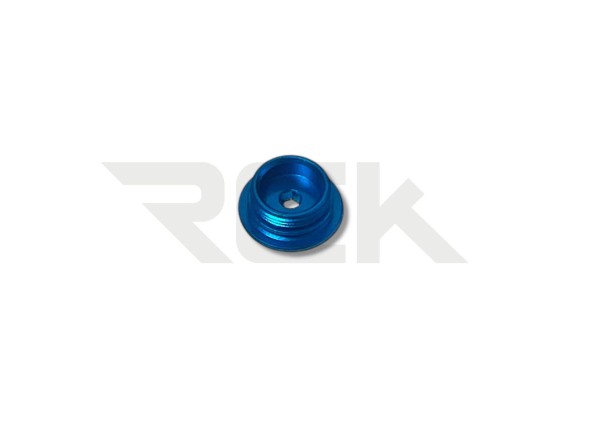 Tamiya 3451527 - TRF 421 - Alu Spur Gear Nut - BLUE