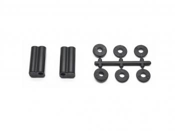 Serpent 601316 - SRX8 GT - Inserts for Upright Alu - 2° - V2 (L+R)